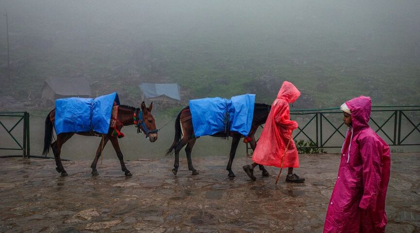 Regenponcho Wandern
